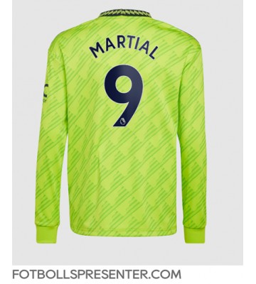 Manchester United Anthony Martial #9 Tredje Matchtröja 2022-23 Långärmad